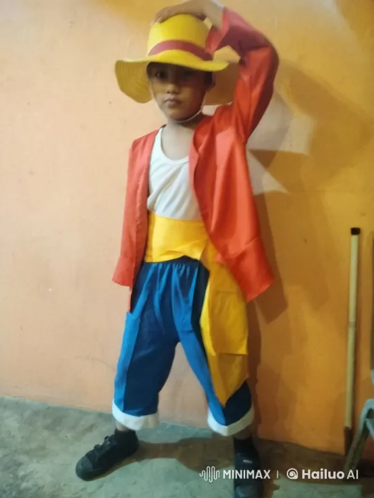 Young Boy Performs Kungfu in 'One Piece' Costume – AI Generated Video | Hailuo AI