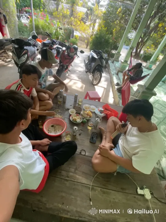 Young Men Enjoying Martial Arts Amidst Serene Garden Setting – AI Generated Video | Hailuo AI
