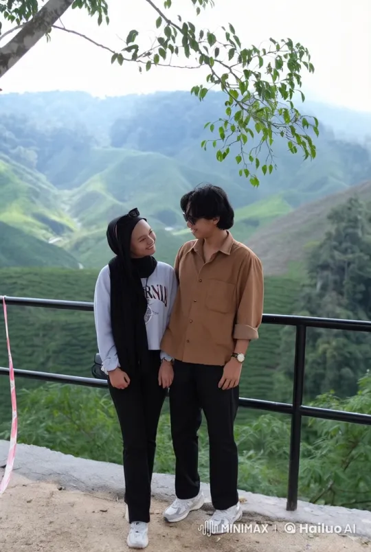 Couple Showcases Martial Arts in Serene Mountain Setting – AI Generated Video | Hailuo AI