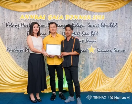 Martial Artist Performs Kungfu at Gala Dinner – AI Generated Video | Hailuo AI