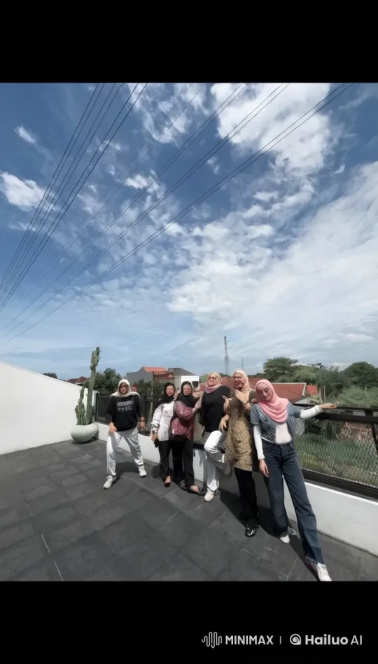 Playful Rooftop Karate Among Friends – AI Generated Video | Hailuo AI