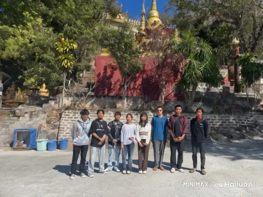 Martial Arts Display in Temple Setting – AI Generated Video | Hailuo AI