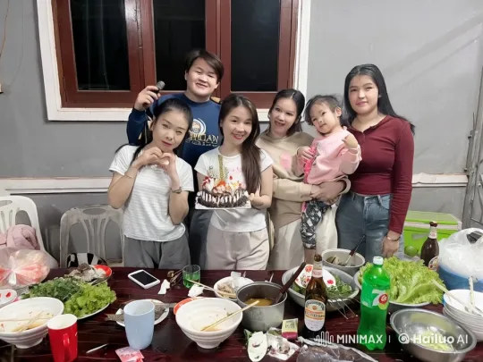 Festive Gathering Turns into Surprise Martial Arts Display – AI Generated Video | Hailuo AI