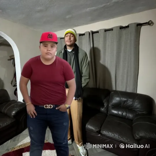 Young Couple Sharing an Intimate Kiss in a Cozy Living Room – AI Generated Video | Hailuo AI