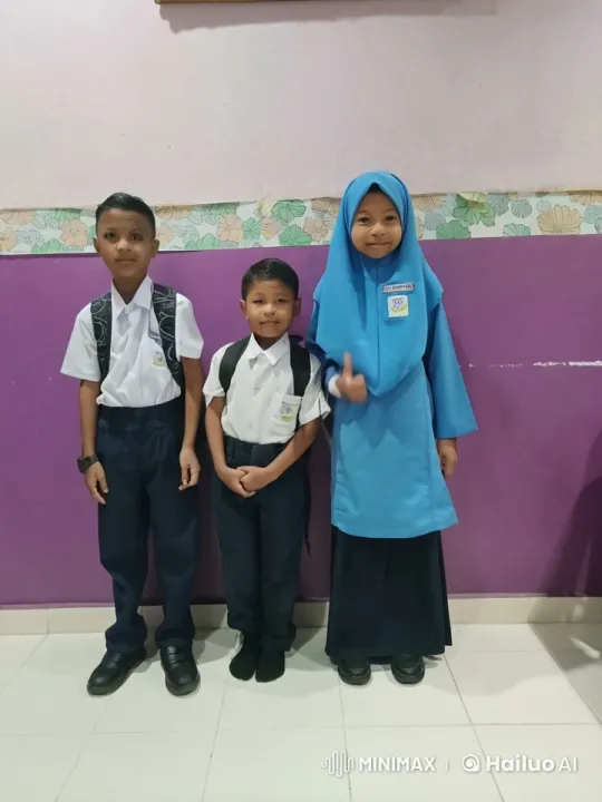 Students Engage in Playful Mock Combat in School Setting – AI Generated Video | Hailuo AI