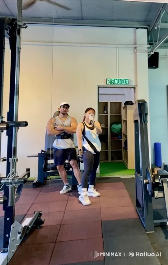 Dynamic Kung Fu Training in a Gym Setting – AI Generated Video | Hailuo AI