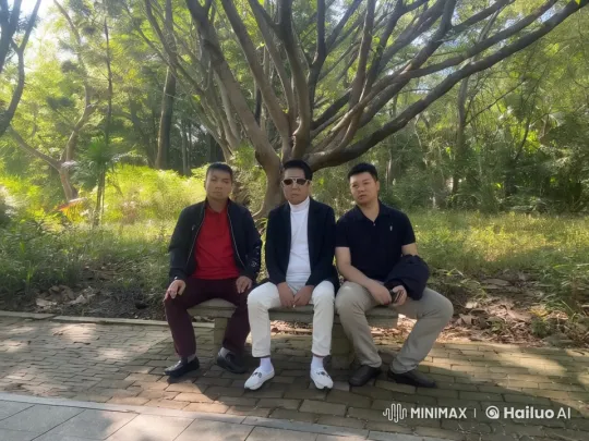 Kung-Fu Masters Engage in Park Battle – AI Generated Video | Hailuo AI