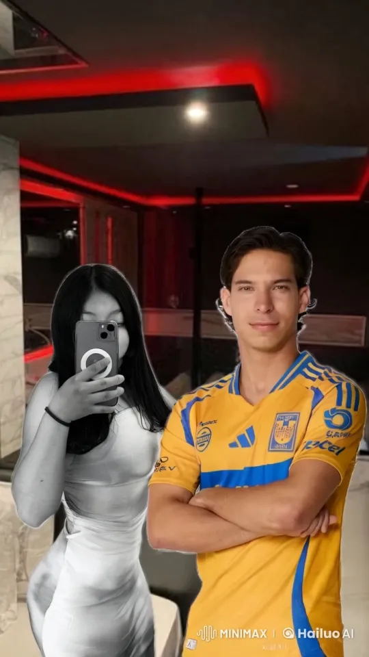 Young Couple Embraces in Elegant Lounge Setting – AI Generated Video | Hailuo AI