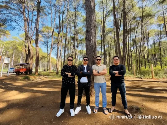 Martial Arts Display in Forest Clearing – AI Generated Video | Hailuo AI
