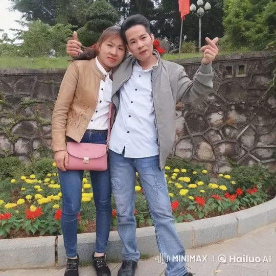 Kungfu Sparring in a Colorful Garden Setting – AI Generated Video | Hailuo AI