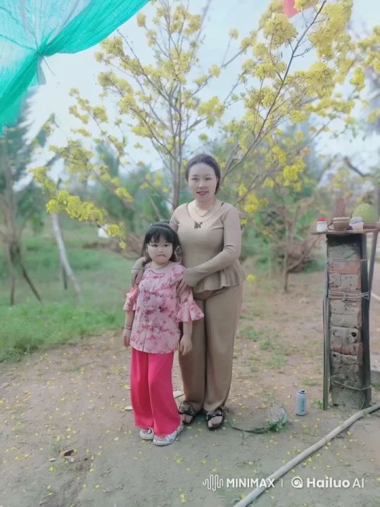 Woman and Girl in Serene Natural Setting – AI Generated Video | Hailuo AI