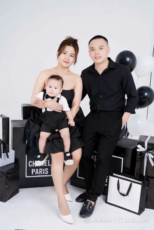 Family Showcases Martial Arts in Elegant, Energetic Display – AI Generated Video | Hailuo AI