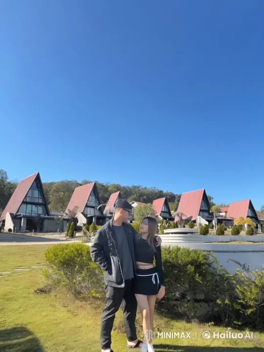 Couple Performs Kungfu in Serene Outdoor Setting – AI Generated Video | Hailuo AI