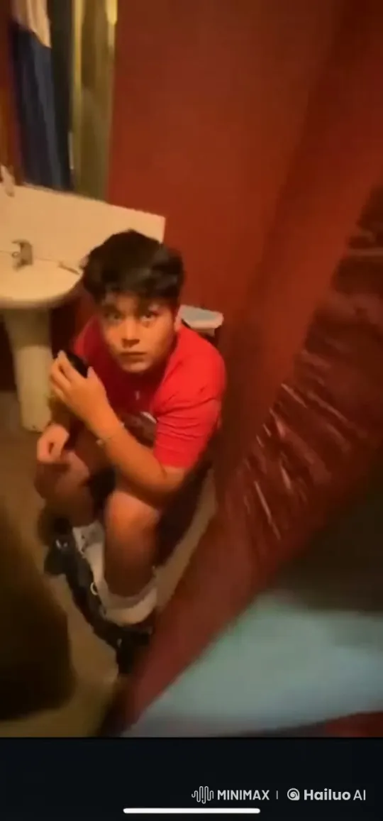 Person Flies, Falls, and Dies in Bathroom – AI Generated Video | Hailuo AI