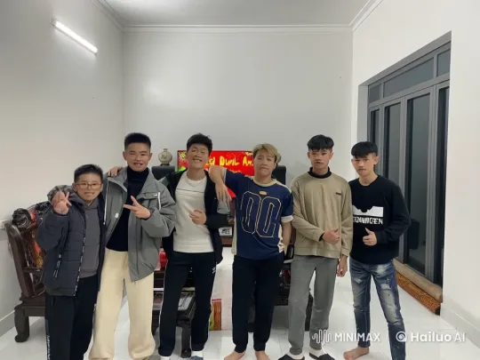 Young Men Practicing Martial Arts in Living Room – AI Generated Video | Hailuo AI