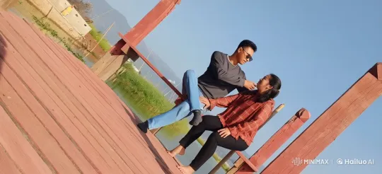 High-Energy Martial Arts Display on Rustic Pier – AI Generated Video | Hailuo AI