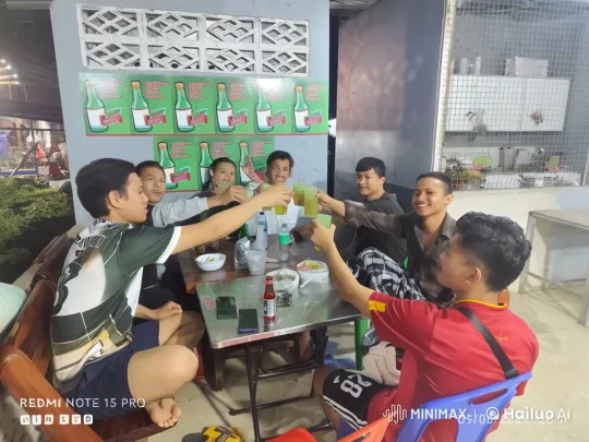 Animated Friends' Martial Arts Display at Outdoor Gathering – AI Generated Video | Hailuo AI
