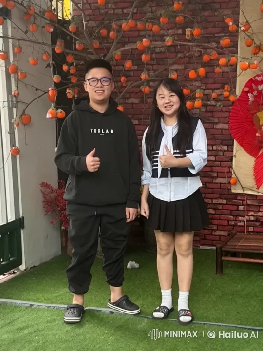 Martial Artists Display Intense Kung Fu in Vibrant Courtyard – AI Generated Video | Hailuo AI
