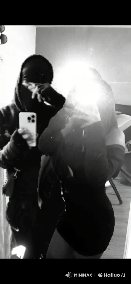 Boy and Girl Bonding in a Mirror Selfie – AI Generated Video | Hailuo AI