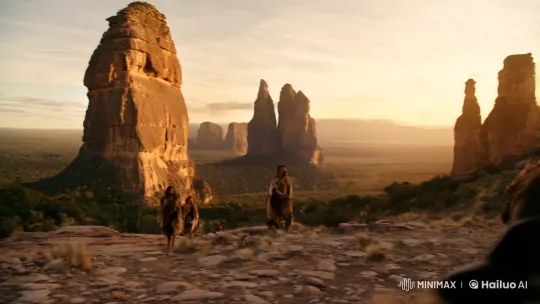 The Stone Age: Journey Through Primal Landscapes and Ancient Life – AI Generated Video | Hailuo AI