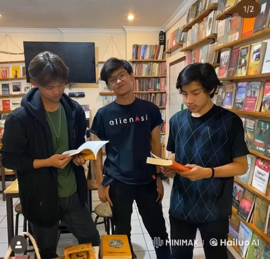 Martial Arts Showdown in a Library Setting – AI Generated Video | Hailuo AI