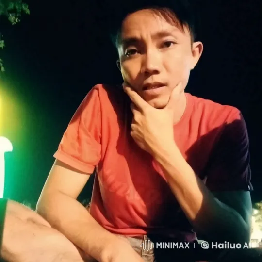 Contemplative Person in Night's Serene Glow – AI Generated Video | Hailuo AI