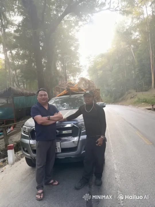 Kung-Fu Practice in Forested Road Setting – AI Generated Video | Hailuo AI