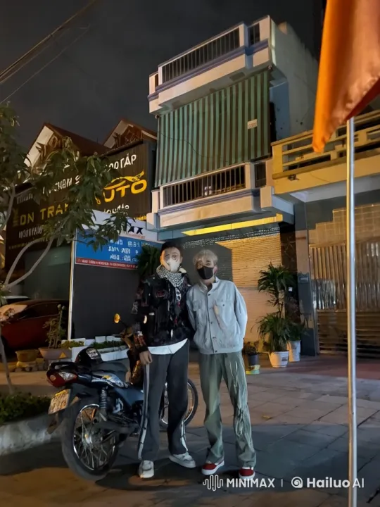 Nighttime Kung Fu Duel in Urban Setting – AI Generated Video | Hailuo AI