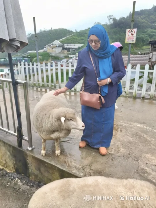 Woman in Hijab Practices Martial Arts in Pastoral Setting – AI Generated Video | Hailuo AI