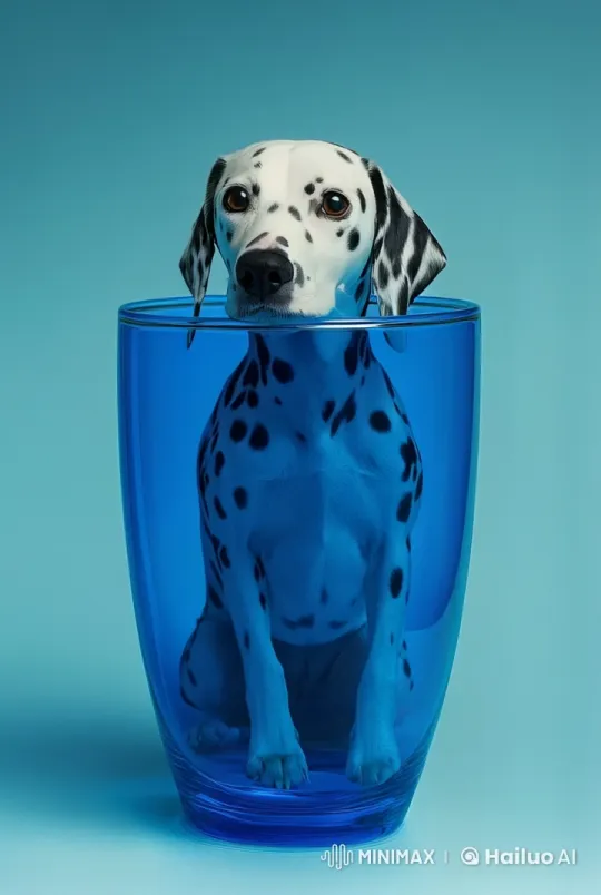 Joyful Dog Barking in Mug – AI Generated Video | Hailuo AI