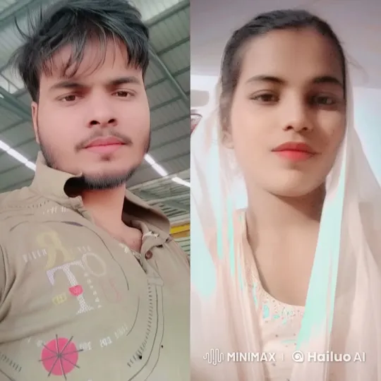 Couple Embraces in Warmly Lit Live2D Scene – AI Generated Video | Hailuo AI