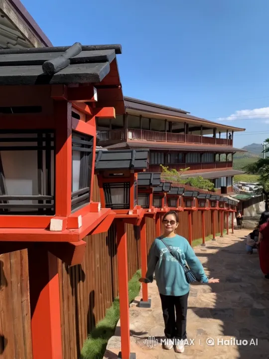 Japanese Tranquility: Angel of Love in Serene Surroundings – AI Generated Video | Hailuo AI