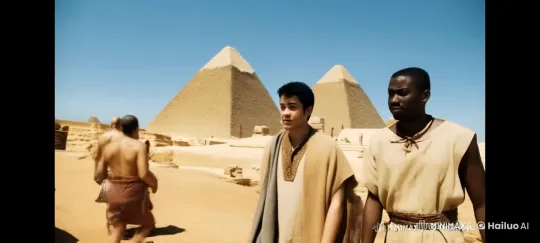Storytelling Walk by the Pyramids of Giza – AI Generated Video | Hailuo AI