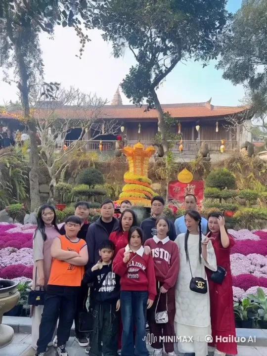Kungfu Display at Decorated Temple – AI Generated Video | Hailuo AI