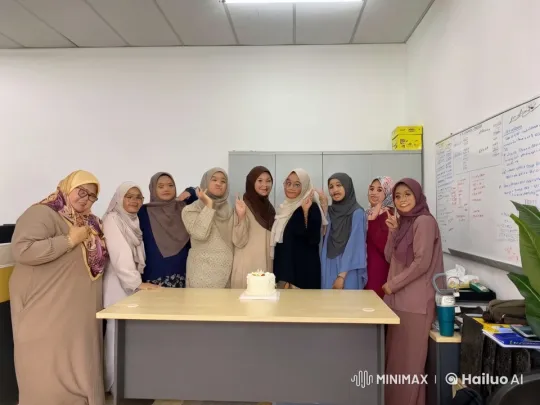 Women Display Martial Arts Skills in Office Setting – AI Generated Video | Hailuo AI