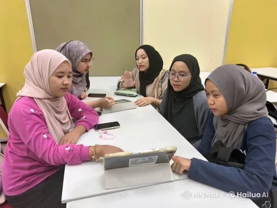 Women's Martial Arts Showdown in Classroom Setting – AI Generated Video | Hailuo AI