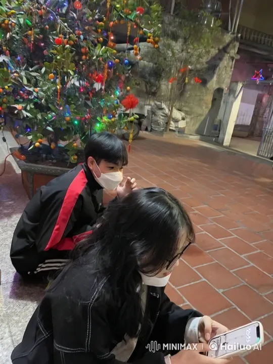 Martial Arts Battle in Front of Decorated Tree – AI Generated Video | Hailuo AI