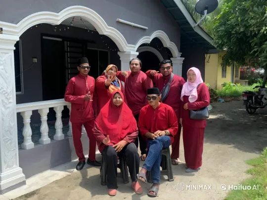 Synchronized Martial Arts Demonstration in Traditional Red Attire – AI Generated Video | Hailuo AI