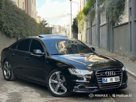 360-Degree Showcase of a Black Audi A6 Sedan – AI Generated Video | Hailuo AI