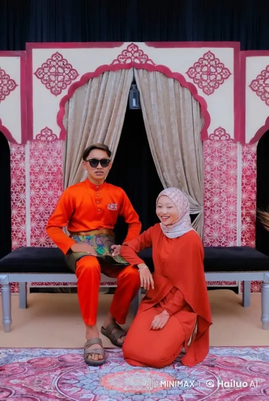 Traditional Attire Kungfu Duo Showcases Grace and Power – AI Generated Video | Hailuo AI