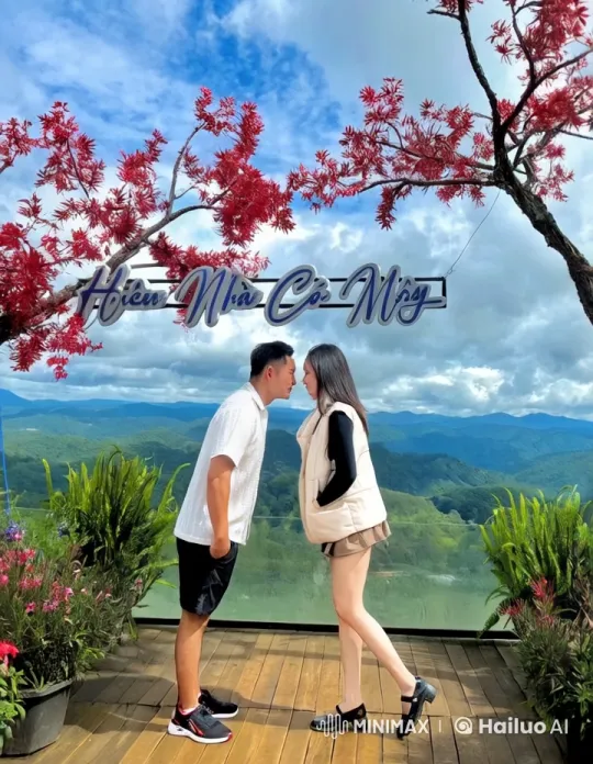Couple's Energetic Kung Fu Fight in Mountainous Setting – AI Generated Video | Hailuo AI