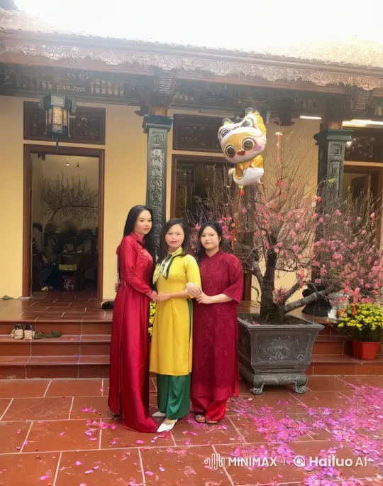 Traditional Attire Kungfu Display in Festive Setting – AI Generated Video | Hailuo AI