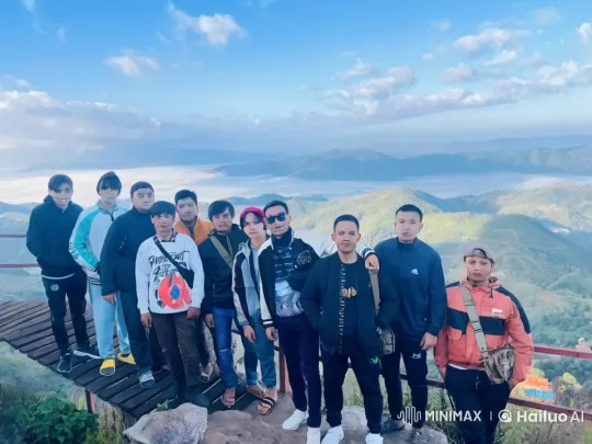 Kung Fu Masters Practicing in Scenic Mountains – AI Generated Video | Hailuo AI