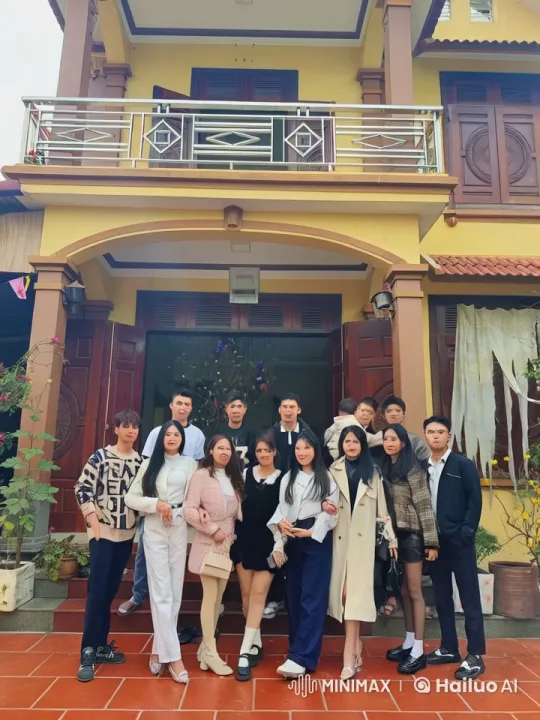 Young Adults Showcase Martial Arts Skills in Front of House – AI Generated Video | Hailuo AI