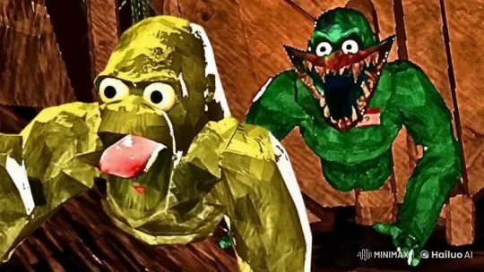 Monstrous Creatures Advance with Menacing Intent – AI Generated Video | Hailuo AI