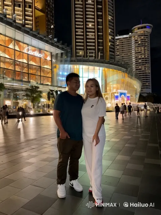 Kung Fu Display Showcases Athleticism in Urban Night – AI Generated Video | Hailuo AI
