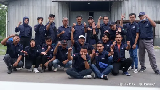 Martial Artists Practice in Industrial Setting – AI Generated Video | Hailuo AI