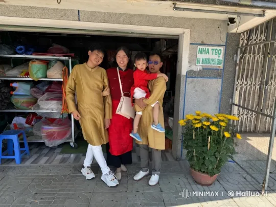 Traditional Attire Kung Fu Playfulness Outside Shop – AI Generated Video | Hailuo AI