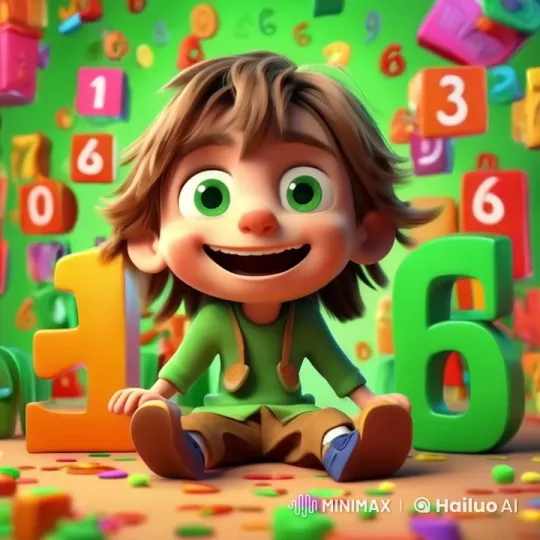 Child with Number Blocks: Fun Learning Song – AI Generated Video | Hailuo AI