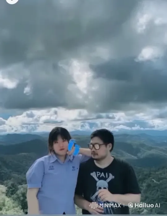 Playful Kung Fu Sparring in Mountain Scenery – AI Generated Video | Hailuo AI